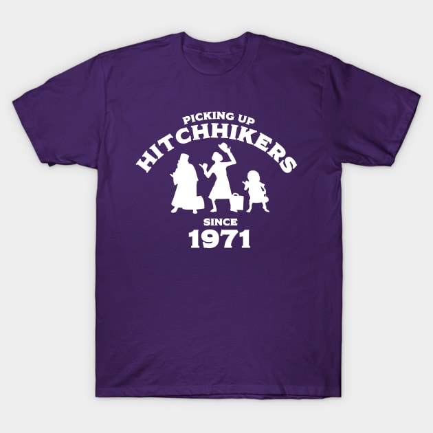 Hitchhikers Since 1971 (WDW Version) - White T-Shirt by WearInTheWorld